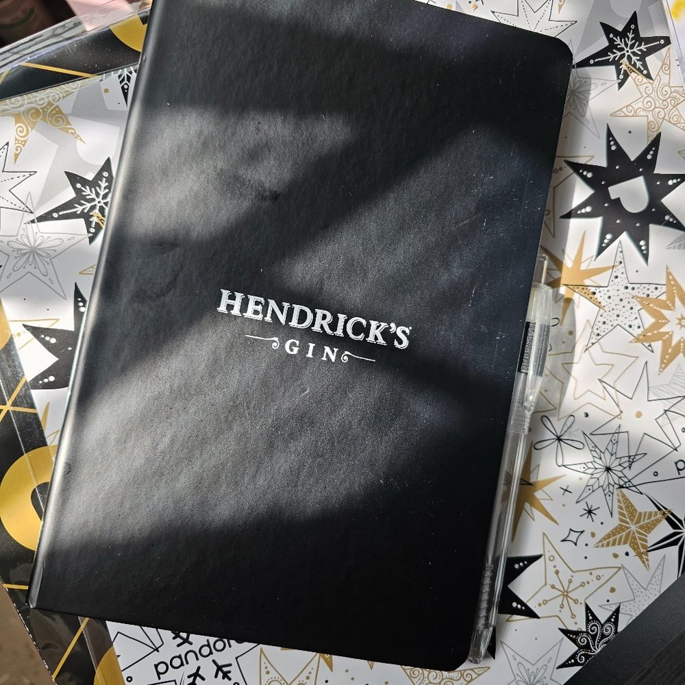 New HENDRICK'S GIN Brand Notebook 📓